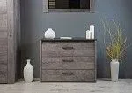 Комод малый NEW, Денвер (970*435*750) Риббек серый, 11718 | изображение 2
