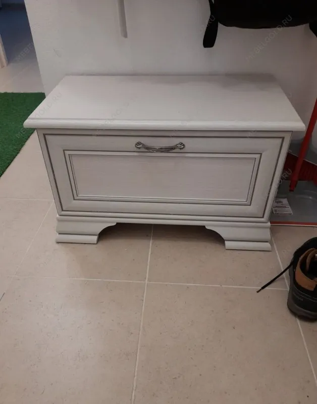 Обувница Тиффани 1D вудлайн кремовый | изображение 3