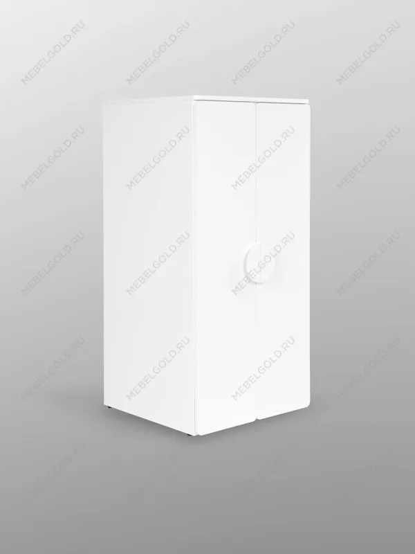 Шкаф Пикси распашной, с двумя дверьми и полкой 60х57х120, белый (робкий подснежник) | изображение 16