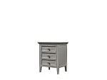 Тумба прикроватная 3 ящика Manhattan (Серый) | изображение 1