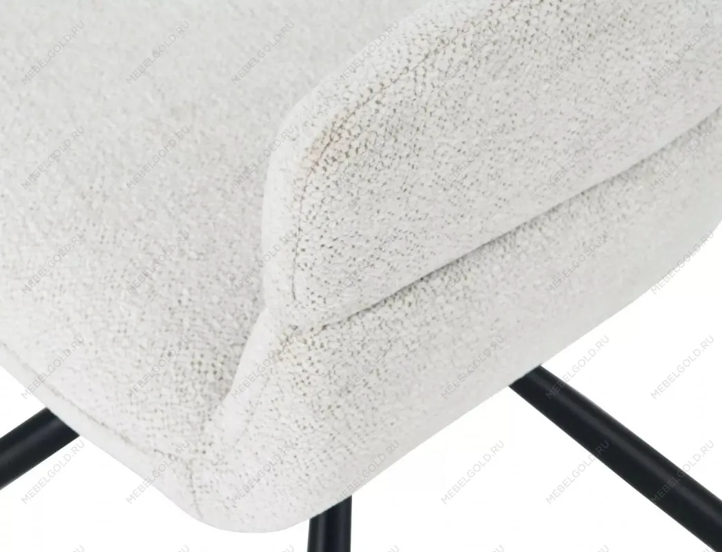 Стул кухонный Signal BORGO Raven 22 поворотный (светло-бежевый/черный) | изображение 6