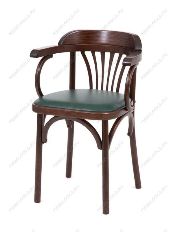 Стул Михаэль мягкий (темный тон, экокожа зеленая) | изображение 3