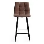 Стул полубарный CHILLY (mod. 7095пб) бежевый barkhat 5/черный | изображение 4