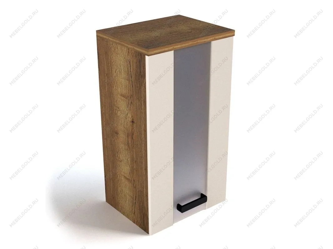 Шкаф со стеклом ШСТ-40, Адель-2 (400*320*742) Кашемир, 20162