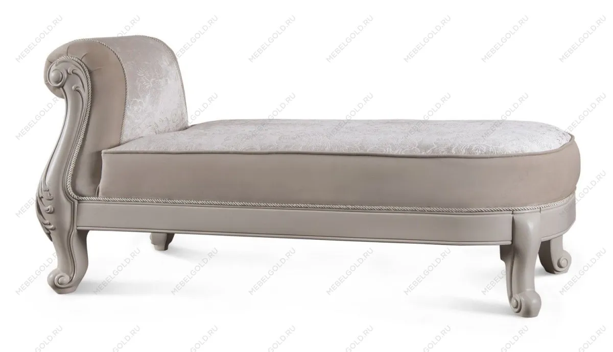 Оттоманка Мокко с одним подлокотниками бежевый