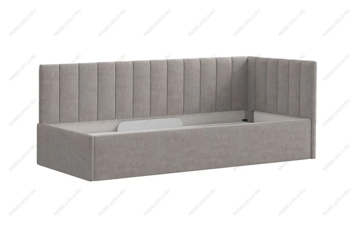 Кровать Сингл 90 угловая с подъемником. Цвет SIMPLE 5 | изображение 2