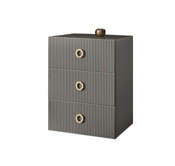 Комод Bogemia Fly Fillini (Серый) (Lakobel/Золото) БМКМ-1