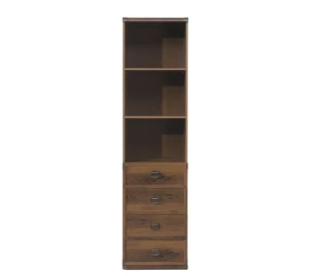 Стеллаж Индиана JREG4SO/50 дуб саттер