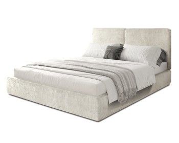 Кровать Natura 1.6 м, с подъемным механизмом Шенилл (Monblan) 501, НТКР-1[3]