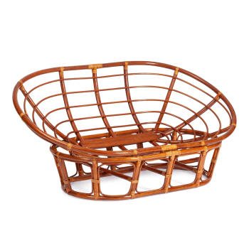 Диван MAMASAN/МАМАСАН 23/02 W/без подушки, 169х102х80 см, Cognac (коньяк)