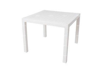 Tweet Стол обеденный Kvatro 940*940мм, белый
