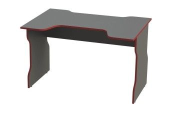 ВАРДИГ стол компьютерный ИКЕА / IKEA K1 120x82, антрацит/красный