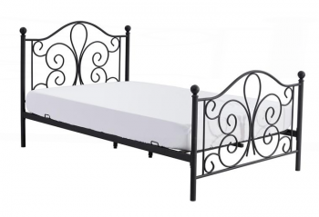 Кровать HALMAR PANAMA (черный) 120/200