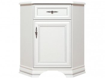 Тумба Кентаки KOMN1D1S/P угловая белый - Выставка Лобня