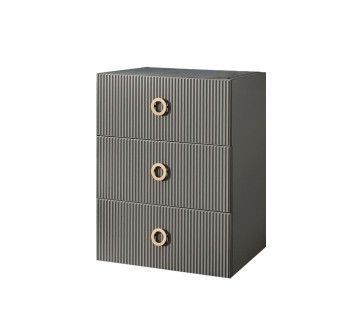 Комод Bogemia Fly Fillini (Серый) (Novabuk/Золото) БМКМ-1