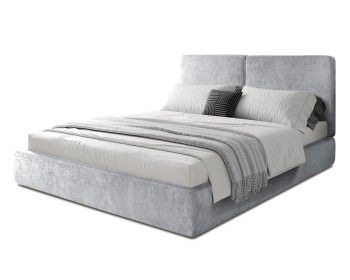 Кровать Natura 1.6 м, с подъемным механизмом Шенилл (Monblan) 511, НТКР-1[3]