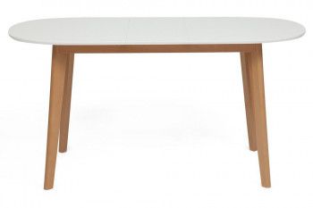 Стол обеденный раскладной BOSCO Бук, Белый