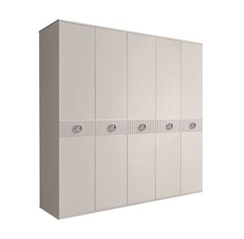 Шкаф 5-ти дв. Bogemia Fillini (Шелк/Хром) БМШ2/5(Fi)