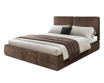 Кровать Natura 1.8 м, с подъемным механизмом Шенилл (Monblan) 520, НТКР180-1[3]