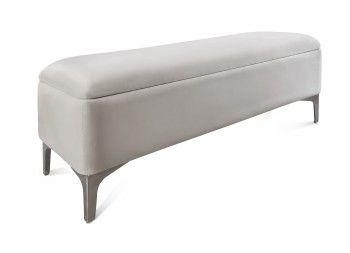 м. Марьина Роща - Банкетка Гравита серый камень