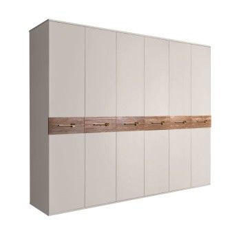 Шкаф 6-ти дв. Bogemia Wood Wo (Шелк/Золото) БМШ2/6(Wo)