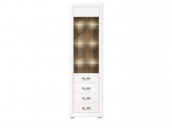 Шкаф с витриной Мальта REG1W3S с подсветкой