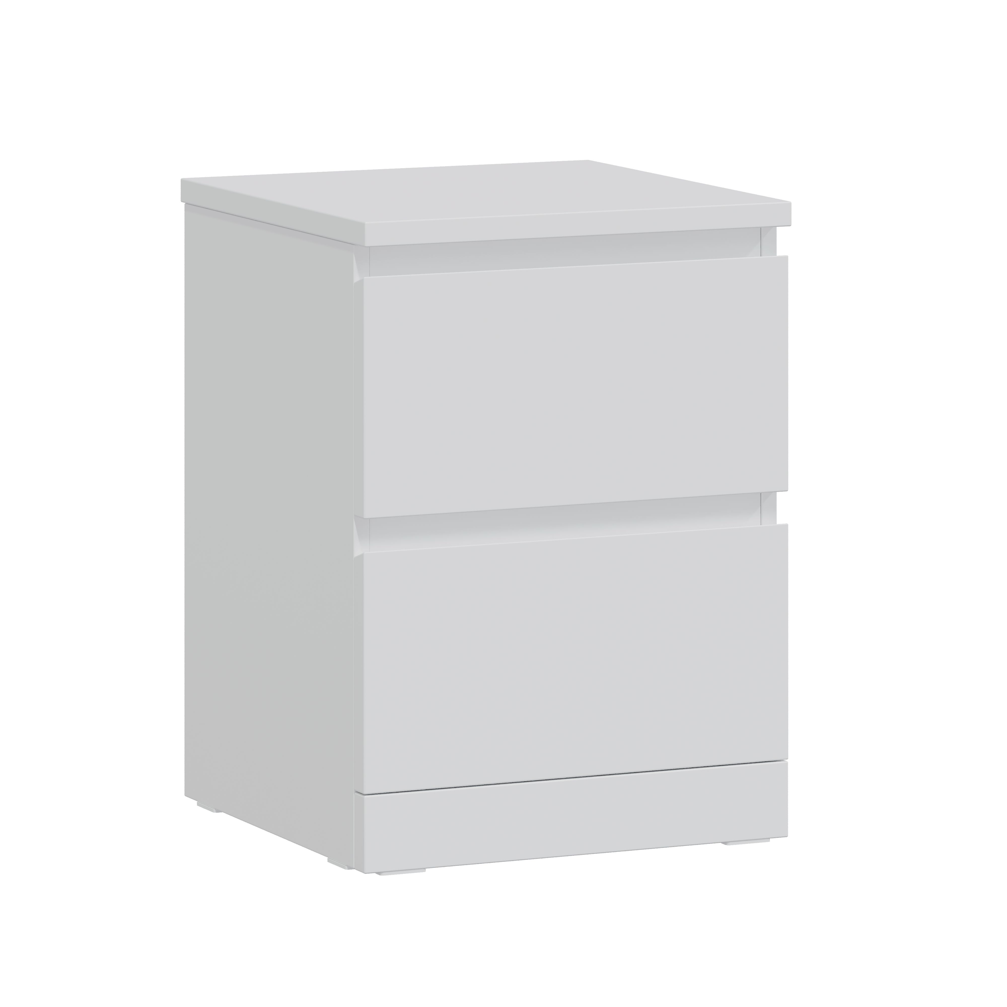 МАЛЬМ / VARMA Тумба прикроватная ИКЕА / IKEA 2, 40x54.8x40, пигмент ...