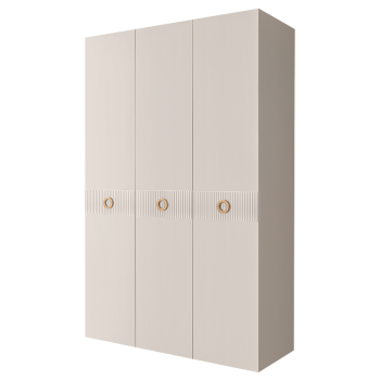 Шкаф 3-х дверный Bogemia Fillini (Слоновая кость/Золото) БМШ2/3(Fi)