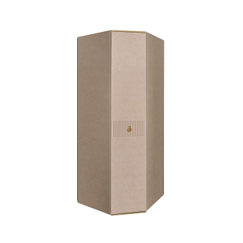 Шкаф угловой Римини СОЛО (Латте/Золото) РМШУ2/1(s)