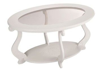 Стол журнальный Виват С (молочный дуб)