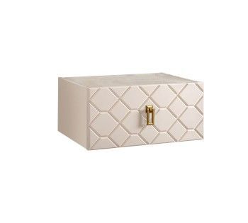 Тумба прикроватная Bogemia Fly Farfalle (Слоновая кость) (Novabuk/Золото) БМТП-1