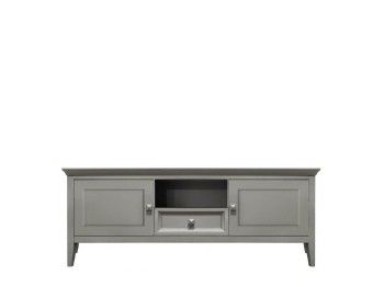 Тумба ТВ малая 1 ящик 2 дверцы Manhattan (Серый)