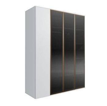 Шкаф 4-х дв. Bogemia Air (Белый/Золото) БМШ2/4(3)