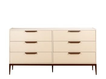 Комод 6 ящиков MARANTA (Кремовый)