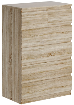 МАЛЬТА комод ИКЕА / IKEA 4+2 ящика 80х121 сонома