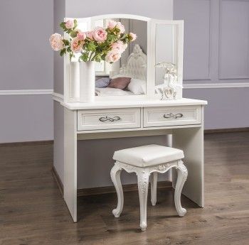 Пуфик Мишель белый матовый