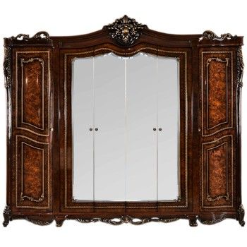 Шкаф Джоконда 6-дверный корень дуба глянец