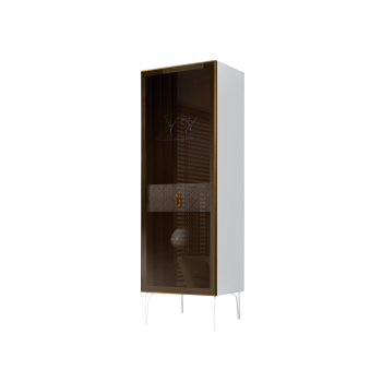 Витрина Bogemia Farfalle (Белый/Золото) БМВ1-1С(Fa)