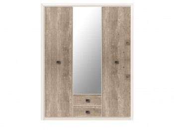 Шкаф платяной Коен SZF3D2S ясень снежный