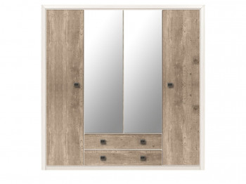 Шкаф платяной Коен SZF4D2S ясень снежный