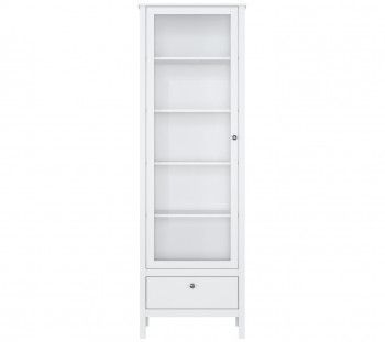 Шкаф-витрина Ева (Хельга) REG1W1S/65 белый