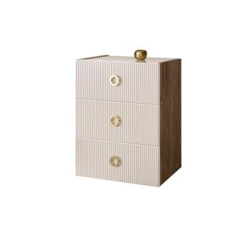 Комод Bogemia Woodline Fly Fi (Слоновая кость) (Lakobel/Золото) БМКМ-1