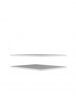 Комплект полок шкафа МОБИ (MOBI) POL/50/56 (2 шт.) к шкафу SZF/50, белый