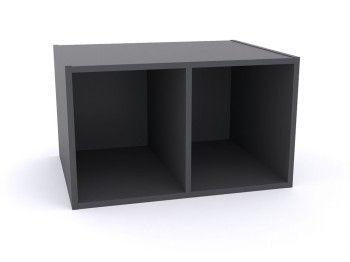 Шкаф ШО-40Г, Корпус кухни (400*312*240) Диамант серый, 21372