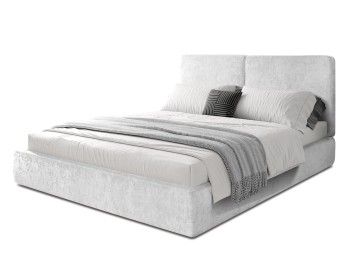 Кровать Natura 1.6 м, с подъемным механизмом Шенилл (Monblan) 502, НТКР-1[3]