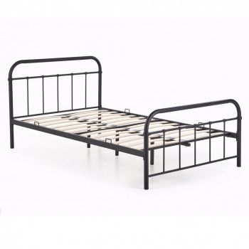 Кровать Halmar LINDA 120 (черный)