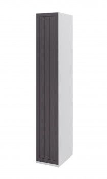 Шкаф-пенал Отис МН-039-07 П6 с фасадом МДФ (графит)
