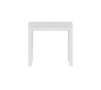 ВАРДИГ стол обеденный раскладной ИКЕА / IKEA С 80(120)x70 шпон, ясень белый