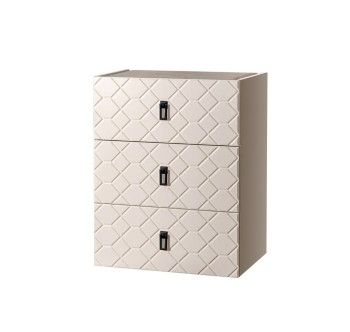 Комод Bogemia Fly Farfalle (Слоновая кость) (Novabuk/Черный) БМКМ-1