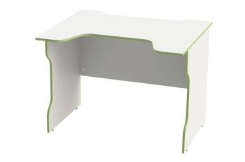 ВАРДИГ стол компьютерный ИКЕА / IKEA K2 100x82, белый/лайм